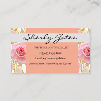 Cartão De Visita phsycology editable card