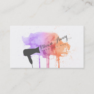 Cartão De Visita pia rosa-rosa pia, pássaro-bar seco