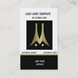 Cartão De Visita Piloto Aeronáutico de Drone Dourado