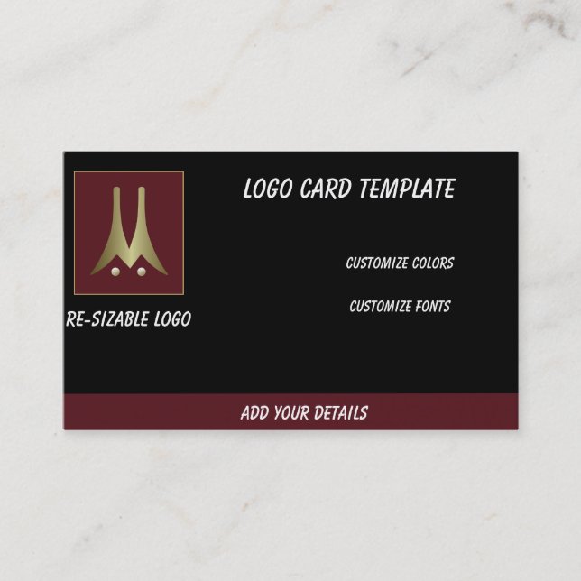 Cartão De Visita Piloto de Gráfico Aeronáutico Vermelho de Drone Do (Frente)