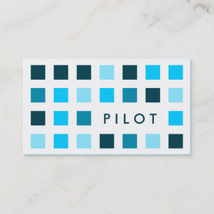 Cartão De Visita PILOTO (quadrados da modificação)