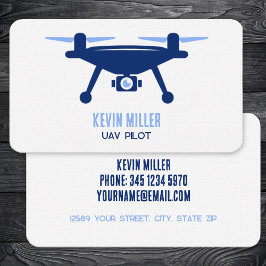 Cartão De Visita Piloto UAV