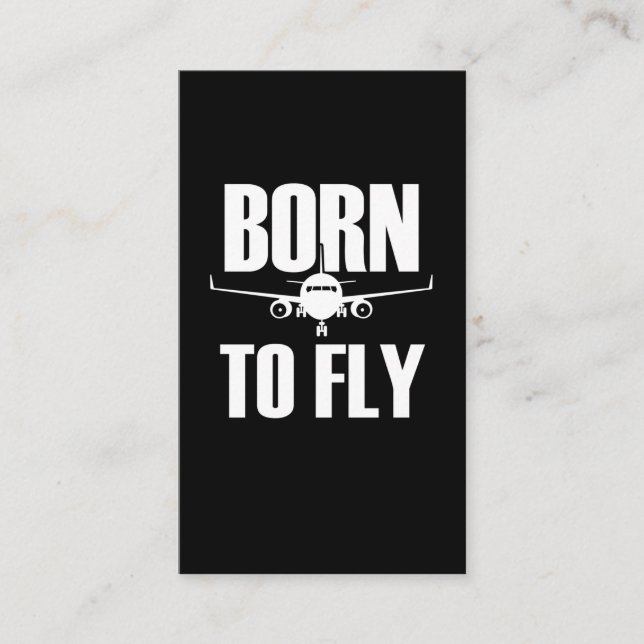 Cartão De Visita Piloto Voo Avião Ama Pilotos Engraçados (Frente)