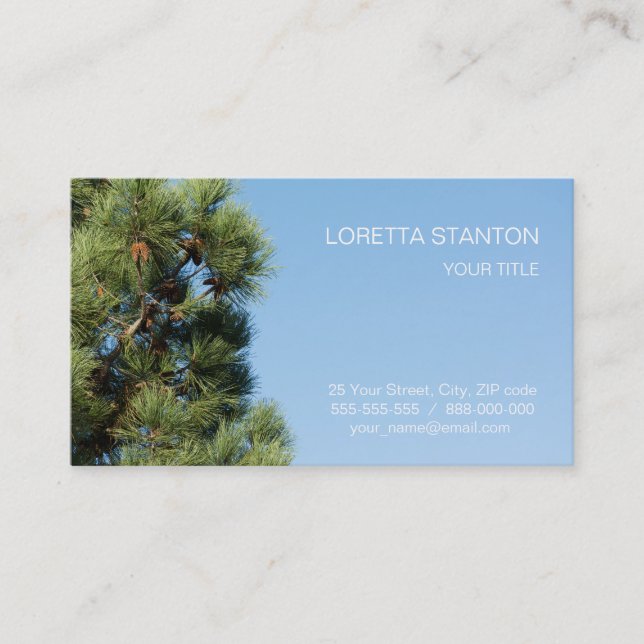 Cartão De Visita Pinheiro (Frente)