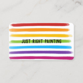 Cartão De Visita Pintor QR Personalizado