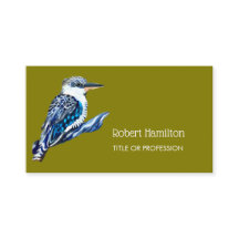 Pintura aquosa de Kookaburra, ave australiana