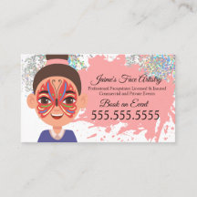 Pintura Facial Pintor Facial Palhaço Borboleta