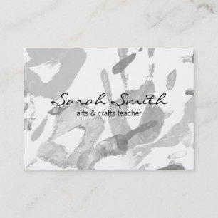 Cartão De Visita Pintura manual II (variação)