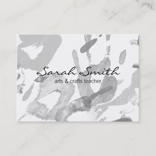 Cartão De Visita Pintura manual II (variação) (Frente)