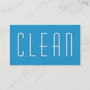 Cartão De Visita Piscina Blue HOUSE LIMPAR Estilo simples V38A