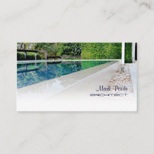 Cartão De Visita piscina de natação/modelo