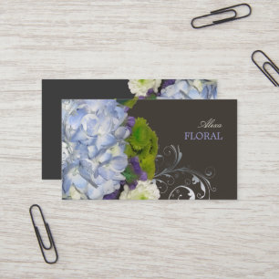 Cartão De Visita PixDezines Buquê de Noiva, cores de floristas / di