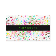 PixDezines Dazzled Rainbow Confetti/Dots/Speck