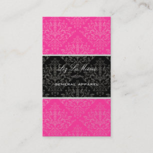 Cartão De Visita PixDezines diy background, lace Étienne Damask