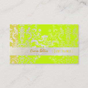 Cartão De Visita PixDezines Étienne Damask