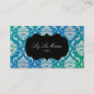 Cartão De Visita PixDezines Vendome Damask