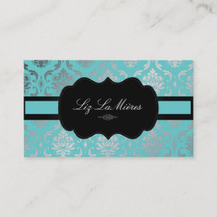 Cartão De Visita PixDezines Vendome Damask