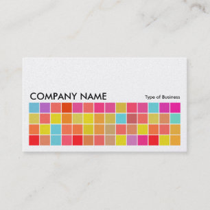 Cartão De Visita Pixel Motif v2 01 - Placa Platinum