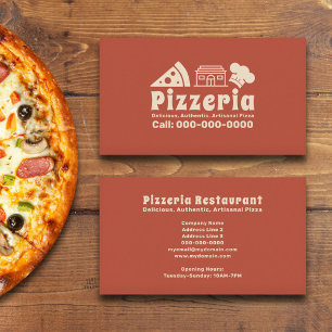 Cartão De Visita Pizzaria