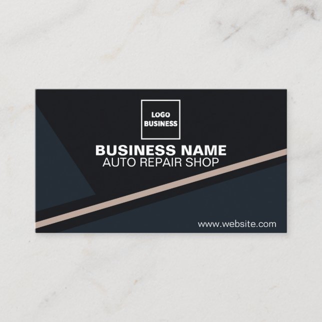 Cartão De Visita Placa BS do Compro de reparações automáticas Pro C (Frente)