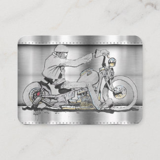 Cartão De Visita Placa ciclo