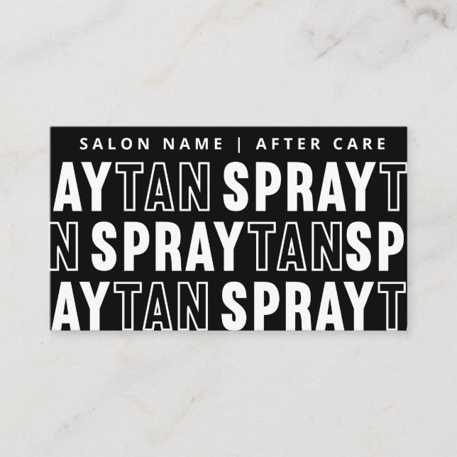 Cartão De Visita Placa de Aterrissagem de Tensão Moderna Editável (Frente)