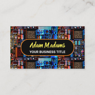 Cartão De Visita Placa de Circuito Impresso Pro Electronic (Código 