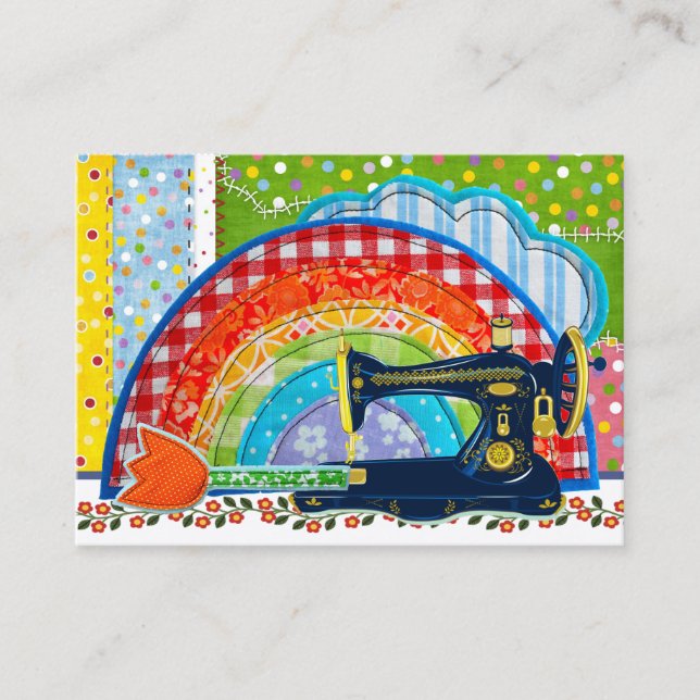 Cartão De Visita Placa de costura/de proteção - SRF (Frente)