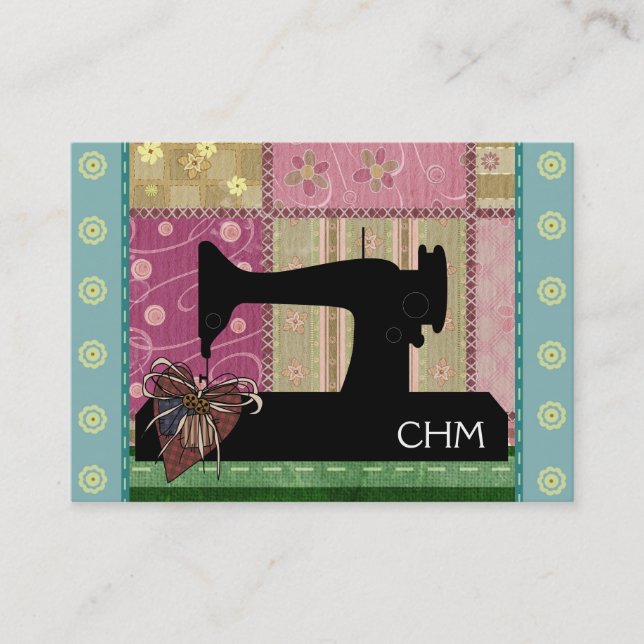 Cartão De Visita Placa de costura/de proteção - SRF (Frente)