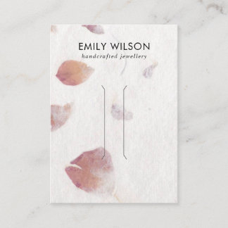 CARTÃO DE VISITA PLACA DE EXIBIÇÃO DE CADEIA DE PAPEL DE PAPEL PETA