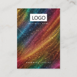 Cartão De Visita Placa de Exibição de Colar do Arrasto Arrebatível 