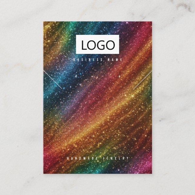 Cartão De Visita Placa de Exibição de Colar do Arrasto Arrebatível  (Frente)