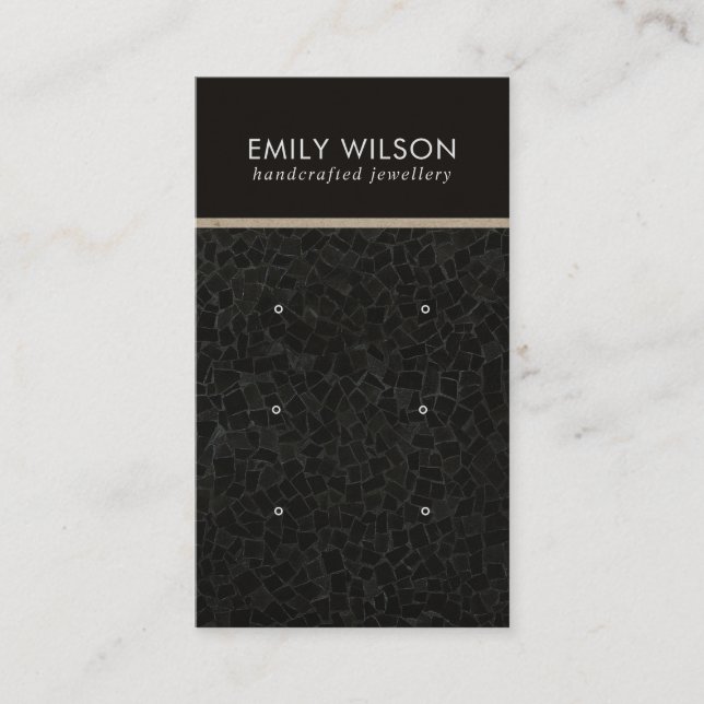 CARTÃO DE VISITA PLACA DE EXIBIÇÃO DE EXIBIÇÃO DE OUVIDO ESTUDO DE  (Frente)