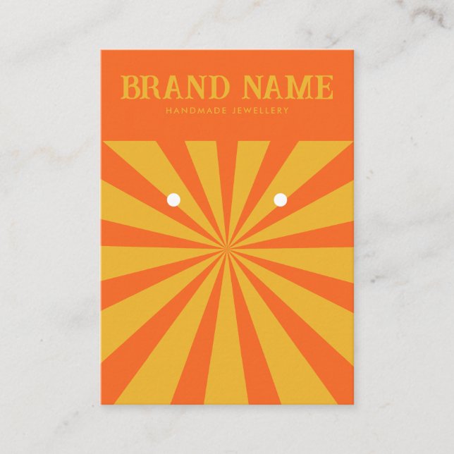 Cartão De Visita Placa de Exibição de Leituras Modernas em Estrela  (Frente)