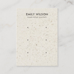 CARTÃO DE VISITA PLACA DE EXIBIÇÃO DE OUTROS ESTUDOS DO TERRAZZO 3