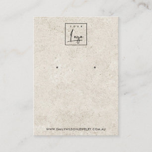 CARTÃO DE VISITA PLACA DE EXIBIÇÃO DE OUVIDO DE ESTUDO BRANCO RUS