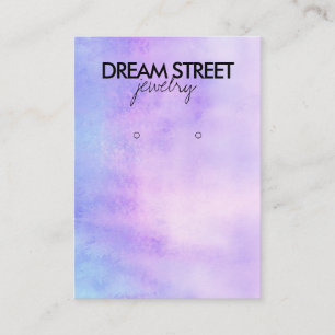 Cartão De Visita Placa de exibição de ressonância por aquarela