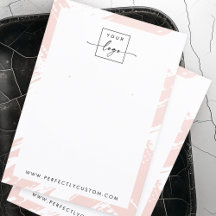 Placa de exibição de toque de brinco rosa-claro