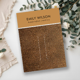 CARTÃO DE VISITA PLACA DE EXIBIÇÃO DO CLIP DO CABELO DE TEXTURA DO 