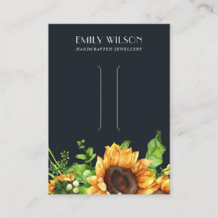 CARTÃO DE VISITA PLACA DE EXIBIÇÃO DO CLIPE DE CABELO AUTUMN DO M