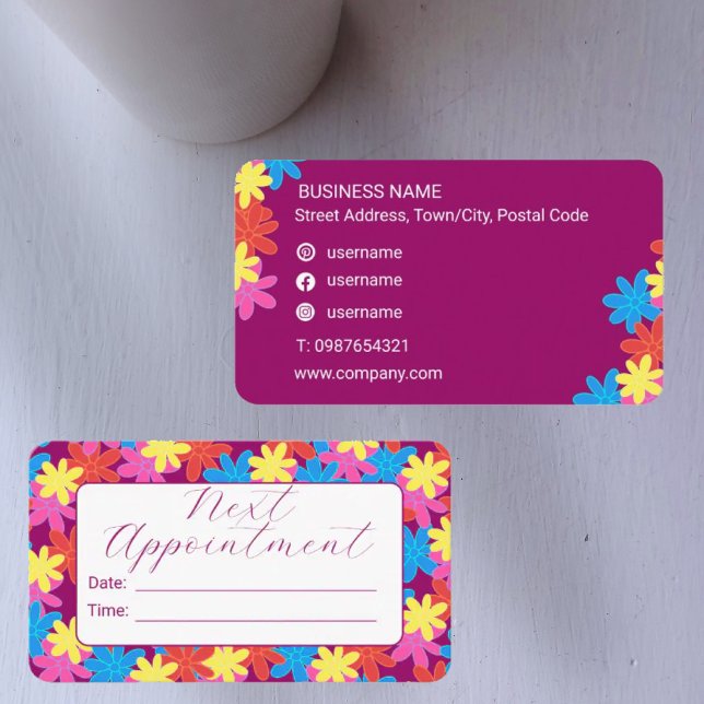 CARTÃO DE VISITA PLACA DE NOMEAÇÃO PRÓXIMA DA MÍDIA SOCIAL DE PADRÕ (Criador carregado)