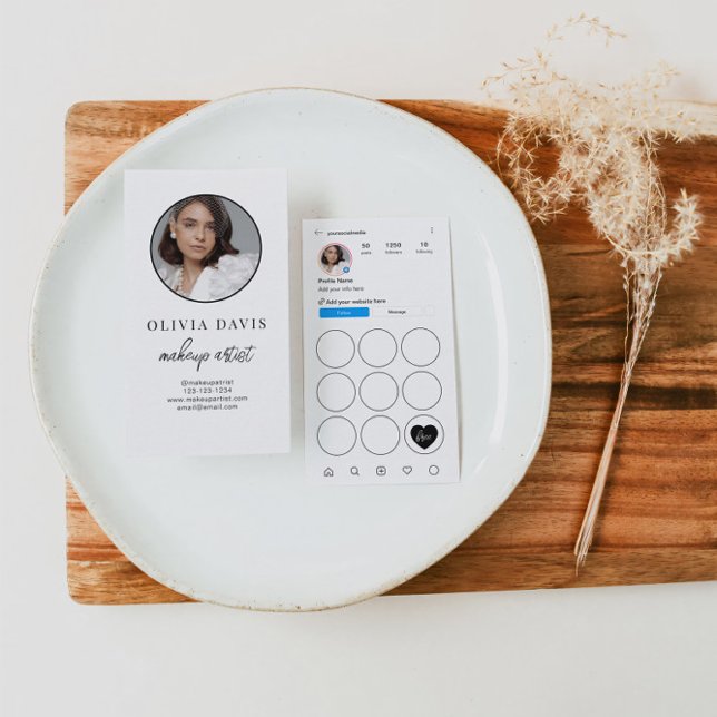 Cartão De Visita Placa de Reativação de Lealdade de Código QR do Te (Criador carregado)