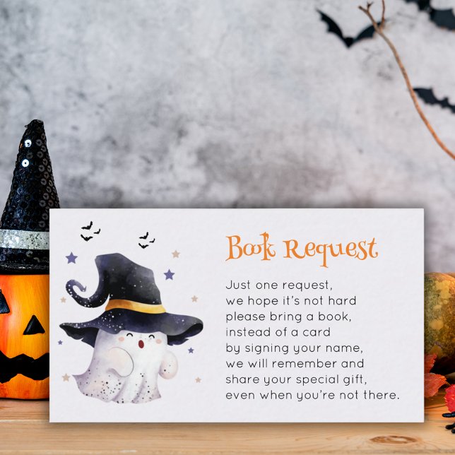 Cartão De Visita Placa de receptáculo do Chá de fraldas Ghost Cód.  (Criador carregado)