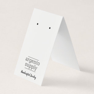 Cartão De Visita Placa de ressonância personalizada, logotipo emba