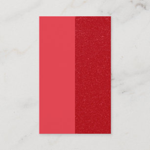 Cartão De Visita Placa De Túmulo Vermelho Duplo, Destaque Direito (