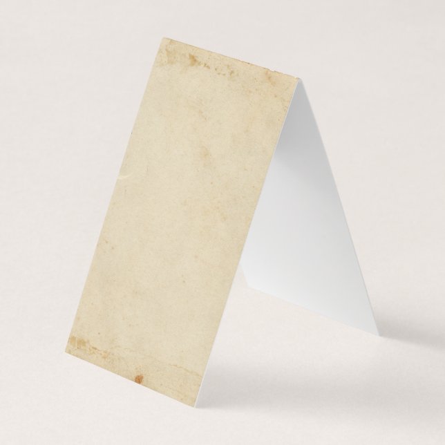 Cartão De Visita Placa de vídeo com entalhe de chic com imagem pers (Frente)