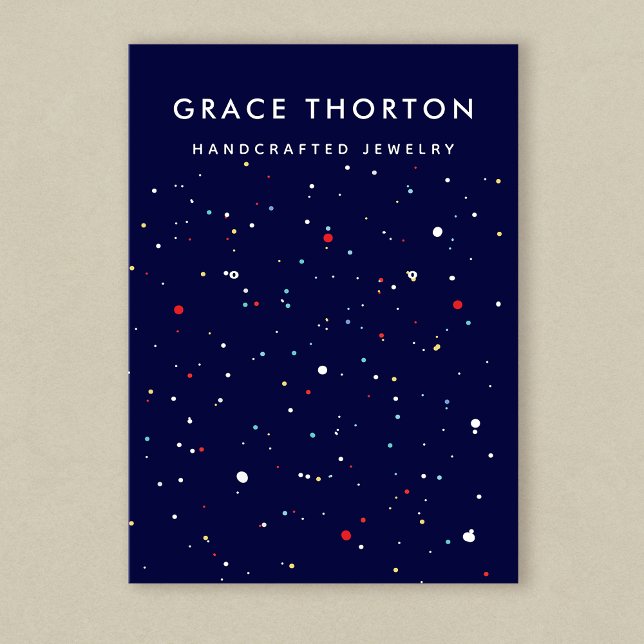 Cartão De Visita Placa de vídeo de joalharia de festa (Criador carregado)