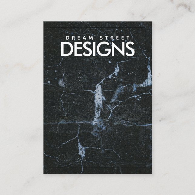 Cartão De Visita Placa de vídeo de ressonância de cristal de pedra  (Frente)