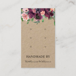 Cartão De Visita Placa de vídeo de três alarmes | Borgonha