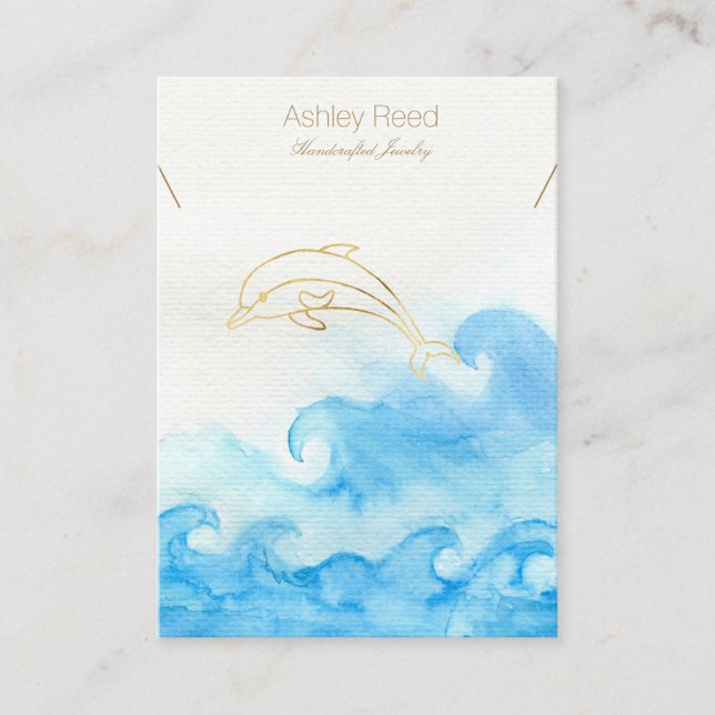 Cartão De Visita Placa de vídeo para joalharia/cartão de visita (Frente)